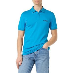 BOSS Poloshirt voor heren, turquoise/Aqua442