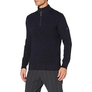 camel active Heren sweater, Nacht Blauw