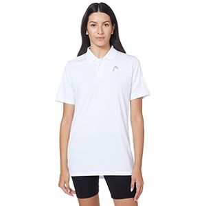 HEAD Tennishemd voor dames, Zwart/Wit