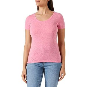 s.Oliver T-shirt manches courtes pour femme, Rose 44w9, 36