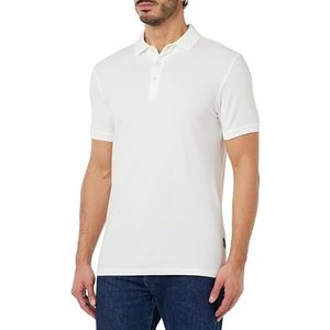 Sisley H/S Polo 3b2zs300b Poloshirt voor heren, 1 stuk, Wit 101