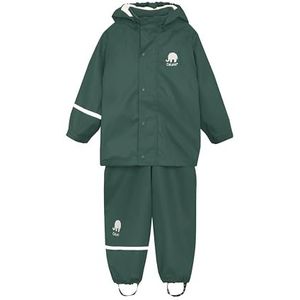 Celavi Regenpak Basic Junior Polyester Groen 2-delig Maat 110