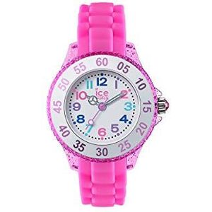 Ice-Watch - ICE Princess Pink - Roze meisjeshorloge met siliconen band - 016414 (extra klein), Snoep Roze, Armband