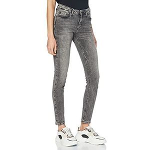Cross Alan Skinny Jeans voor dames, grijs (Used Grey 100), 27W x 36L, grijs (Used Grey 100)