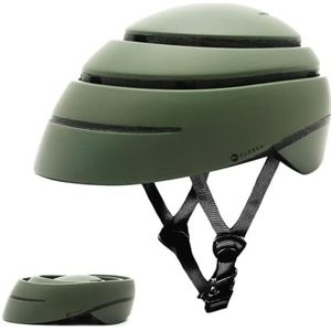 Fietshelm voor volwassenen, inklapbaar (Closca helm LOOP) Helm voor op de fiets, step of scooter, voor dames en heren (uniseks). Gepatenteerd design. M