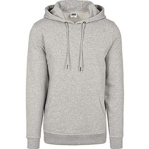 Urban Classics Basic Hoody Sweatshirt met capuchon voor heren, grijs (grey 00111)