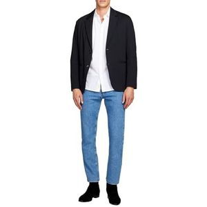 Sisley Pantalon pour homme, Bleu clair Denim 902, 32