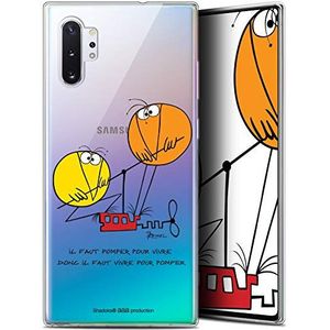 Caseink Beschermhoes voor Samsung Galaxy Note 10+/Plus (6,8 inch), officieel gelicentieerd product van Shadoks®, levendig design voor pomper, zacht, ultradun]