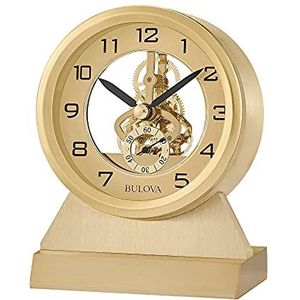 Bulova Gouden oog tafelklok messing