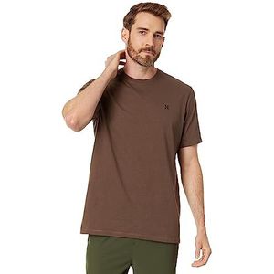 Hurley Evd Explr Icon Reflective SS T-Shirt Homme, Expresso, XXL