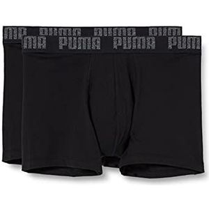 Puma, 2-delige boxershort voor heren, zwart.