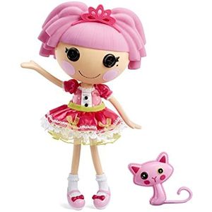 Lalaloopsy Jewel Sparkles & Perzische kat pop – 33 cm prinses pop met outfit & verwisselbare schoenen & rozen in 1 herbruikbare speelhuisverpakking, vanaf 3 jaar exclusief op Amazon