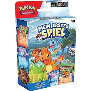 Pokémon - KAARTENJCC MIJN EERSTE SPEL - Glumanda en Schiggy (met 2 speelklare mini-decks en accessoires)