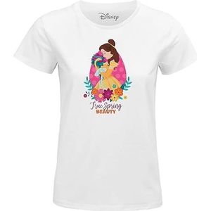 Disney Wodprints015 T-shirt voor dames, 1 stuk, Marine.