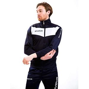 Givova Visa trainingspak voor heren, meerkleurig (blauw/wit), 2XL