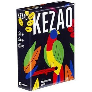 KEZAO Kleurrijk en grappig kaartspel met dobbelstenen, snelheid en observatie, gezelschapsspel voor familie en kinderen