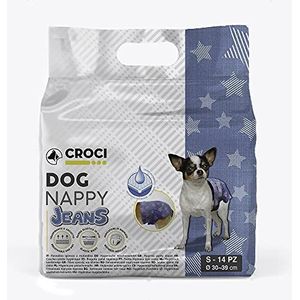 Croci Dog Nappy Jeans, absorberend, voor honden