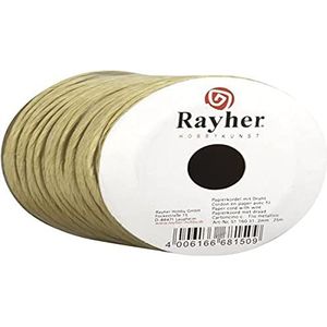 Rayher 5116031 papieren koord met draad 2 mm rol 25 m