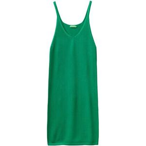 United Colors of Benetton Robe femme, Vert brillant 24b, L