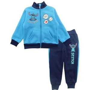 Disney Lilo & Stitch Joggingbroek voor jongens, 3 jaar, joggingpak voor jongens (2 stuks), Blauw