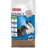 BEAPHAR CARE+ – Super Prenium voer voor geëxtrudeerde konijnen – 25% vezels – smakelijk, zonder toegevoegde suiker of kleurstoffen – hoge verteerbaarheid – draagt bij aan natuurlijke tandslijtage – 5