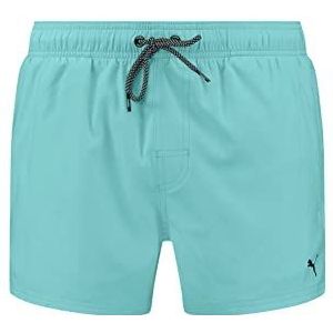 PUMA Zwemshorts met korte mouwen voor heren, Mint Electric