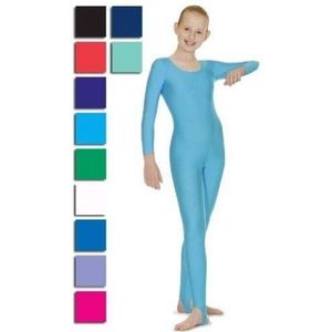 (Kingsfisher, 134-140cm (Age 9-10) 2) - Roch Valley 'L109' Long Sleeved Catsuit