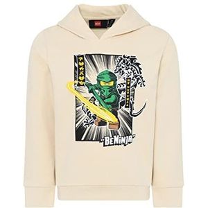 LEGO Ninjago Lwstorm 304 hoodie voor jongens, Donkerwit (136)