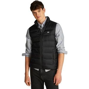 Tommy Jeans Tjm Dm0dm20663 Mouwloos vest voor heren, Zwart, XS