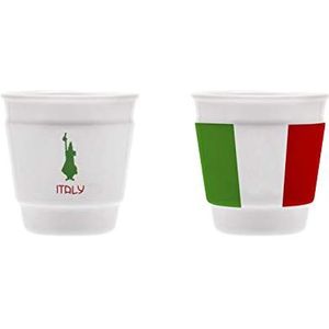 Bialetti Espressobeker Italia - Tricolore