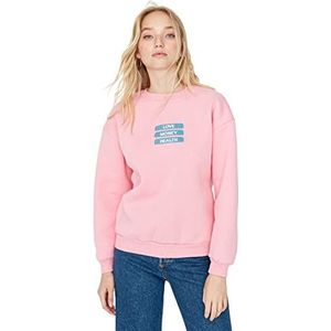 Trendyol Dames Sweatshirt Roze, S, Roze