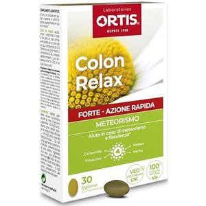 ORTIS - COLON RELAX FORTE 30 comprimés - Gonflement abdominal- Action rapide