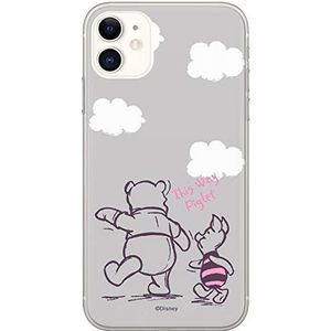 ERT Group Originele Disney beschermhoes voor Winnie The Pooh 006 iPhone 11, meerkleurig