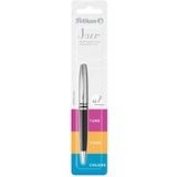 Herlitz 50027187 My.pen, set van 1 rechtshandigen, op kleur gesorteerd (geen kleur mogelijk), kleur Classic blister zwart
