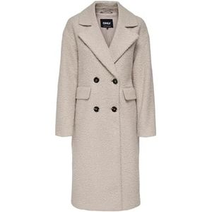 ONLY Onlvaleria Piper Coat Cc Otw Damesjas, Pumice Stone