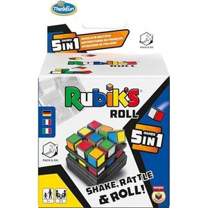 ThinkFun - 76458 - Rubik's Roll - De Rubik's speelcollectie voor jongens en meisjes vanaf 8 jaar in een meeneemdoos, een leuk cadeau voor alle fans van de originele Rubik's Cube.