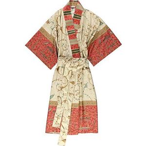 Bassetti Oplontis Kimono, katoen, rood, S-M