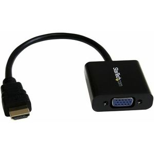 StarTech.com High Speed Display Adapter 1080p 60Hz HDMI naar VGA - Actieve HDMI naar VGA Video Converter (Mannelijk naar Vrouwelijk) voor Laptop/PC/Monitor (HD2VGAE2)