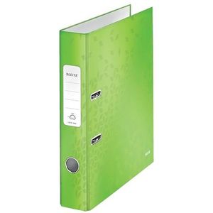Leitz WOW 10060054 kwaliteitsordner 180° gelamineerd karton, A4, rug 5,2 cm, groen