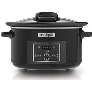 Crockpot CSC052X-01 Digitale Beschermkap, Roestvrij metaal, Zwart