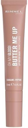 Rimmel Oh My Gloss Butter Me Up Latte Delight 001 Lippenbalsem, 15 ml