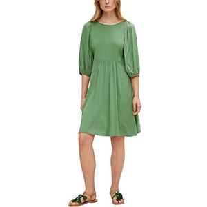 comma dames korte jurk, 7465, groen