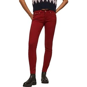 Pepe Jeans Dames Jeans Soho, Rood (Burnt Red)