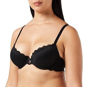 Emporio Armani dames push-up bh, zwart.