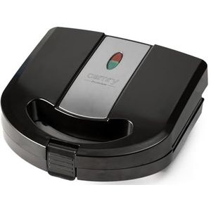 Camry - Multifunctioneel Tosti ijzer / grill 3in1 - 1000W - Zwart