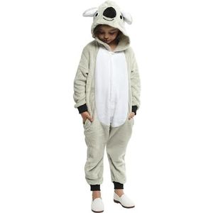 Rubies Koala kostuum voor jongens en meisjes, overall met staart en capuchon, officiële licentie voor carnaval, Halloween, Kerstmis, verjaardag