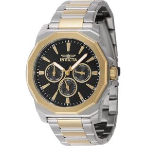 Invicta Speedway Herenhorloge, kwarts, roestvrij staal, 42 mm