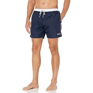 BOSS Short de Bain de Longueur Moyenne Maillot, Nuit, S Homme