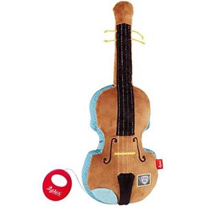 SIGIKID Play & Cool 42776 Muziekdoos voor meisjes en jongens, babyspeelgoed aanbevolen vanaf de geboorte, bruin/blauw