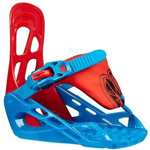 Head P Kid Snowboardbevestigingssysteem - Snowboardbindingen (XS riem, kinderen, traditionele riem voor de voorvoet, blauw, rood, uniseks)